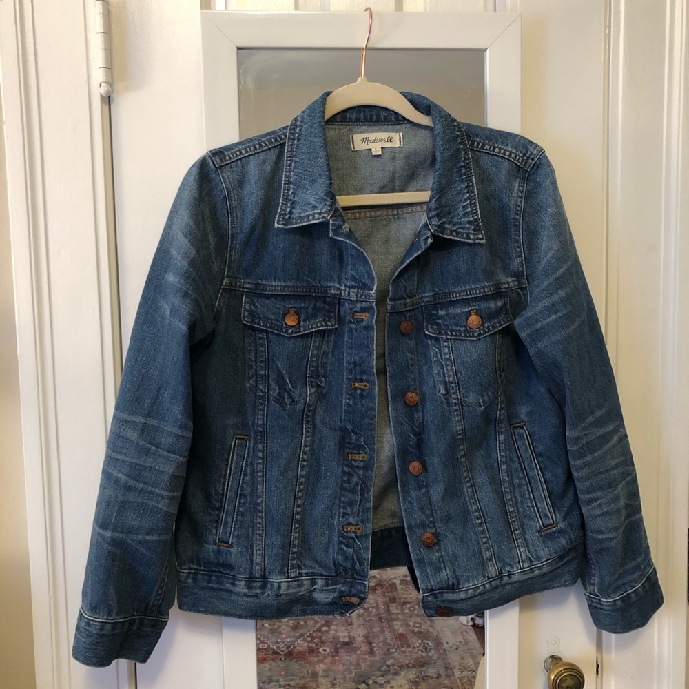 Madewell “The Jean Jacket” Denim Coat
